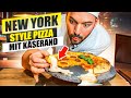 Entdecke das Geheimnis der New York Style Pizza mit Käserand🧀 So gelingt dir die beste Pizza🍕