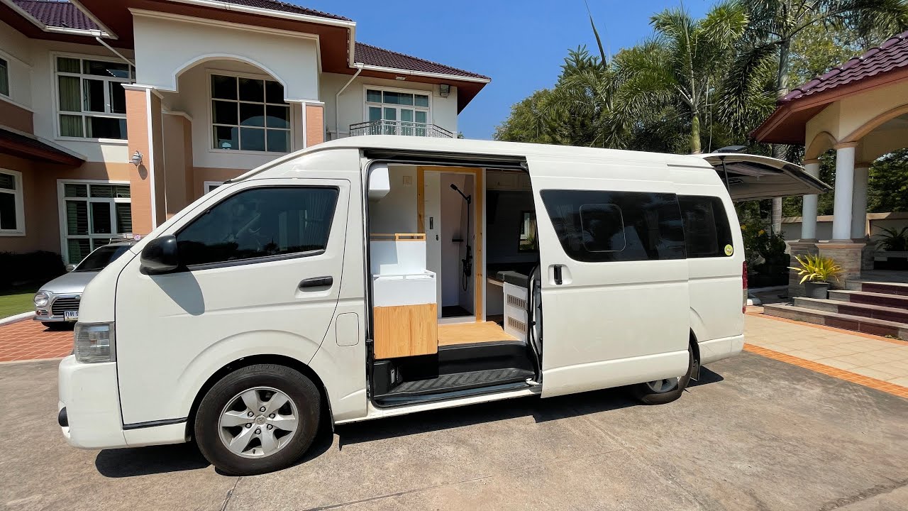 Campervan มีห้องน้ำ งบ 230,000 บาท โดย Campervan Thailand By Lucky Ep.46