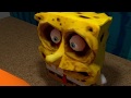 Spongebob tries living like larry