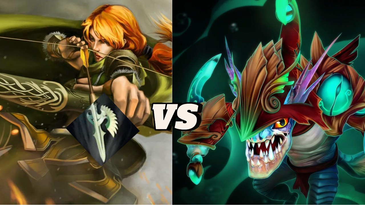 Support Windranger Halberd Build Vs Slippery Slark