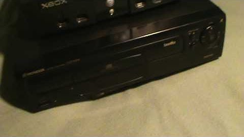 I got a Laserdisc player!