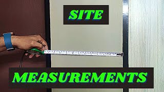 HOW TO TAKE SITE MEASUREMENT / SITE MEASUREMENTS FOR INTERIOR PROJECT