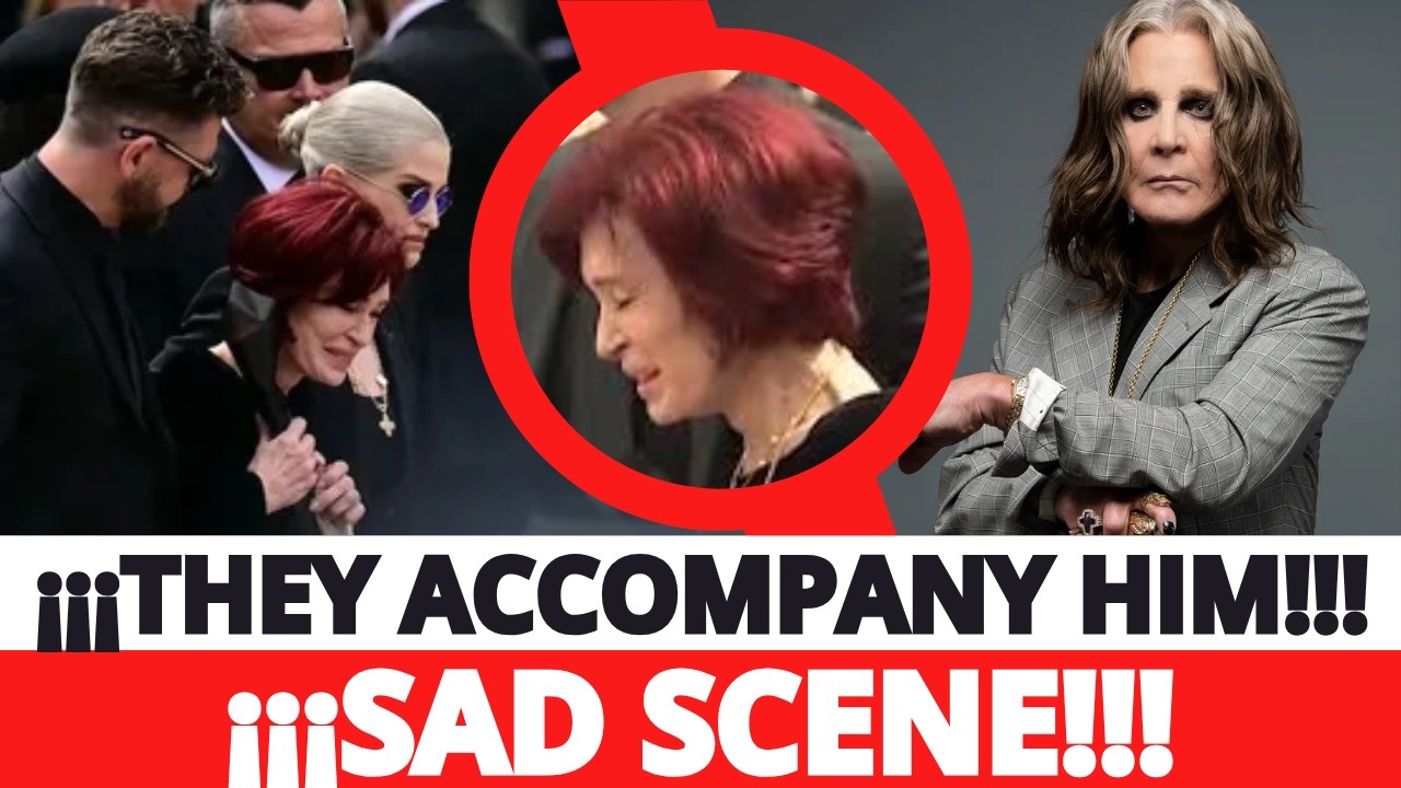 😭 Ozzy Osbourne’s Emotional Funeral: Sharon & Kids Lead the Final Goodbye 🕯️🎤