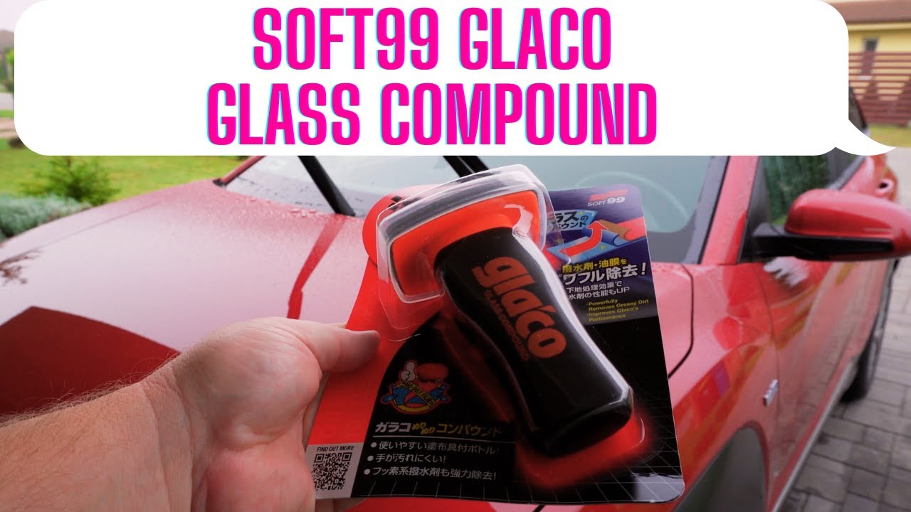 Glaco Glass Compound Roll On  What does the durability of Glaco depends  on? 🧐 First and foremost, it depends on the preparation of the glass! 👊  Remember that anything that won't