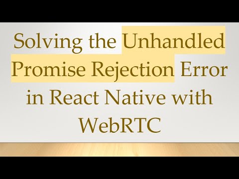 Solving the Unhandled