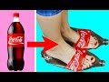 Trying 35 BEST RECYCLING LIFE HACKS by 5 Minute Crafts