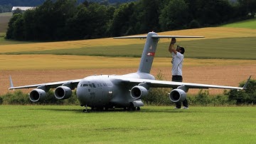 We built the biggest RC C-17 Globemaster, full build and maiden flight