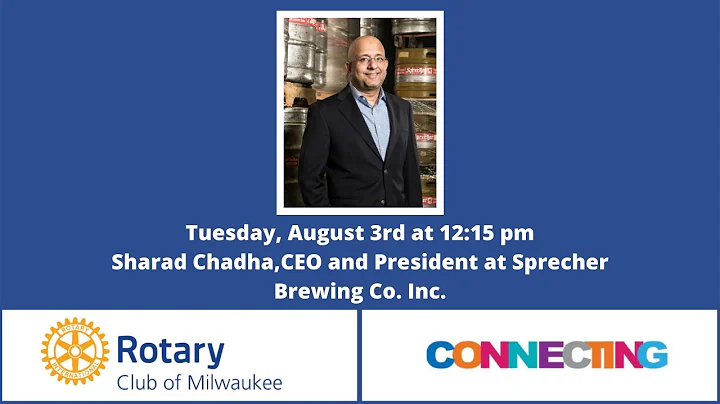 Tuesday Luncheon  Sharad Chadha, CEO and President...