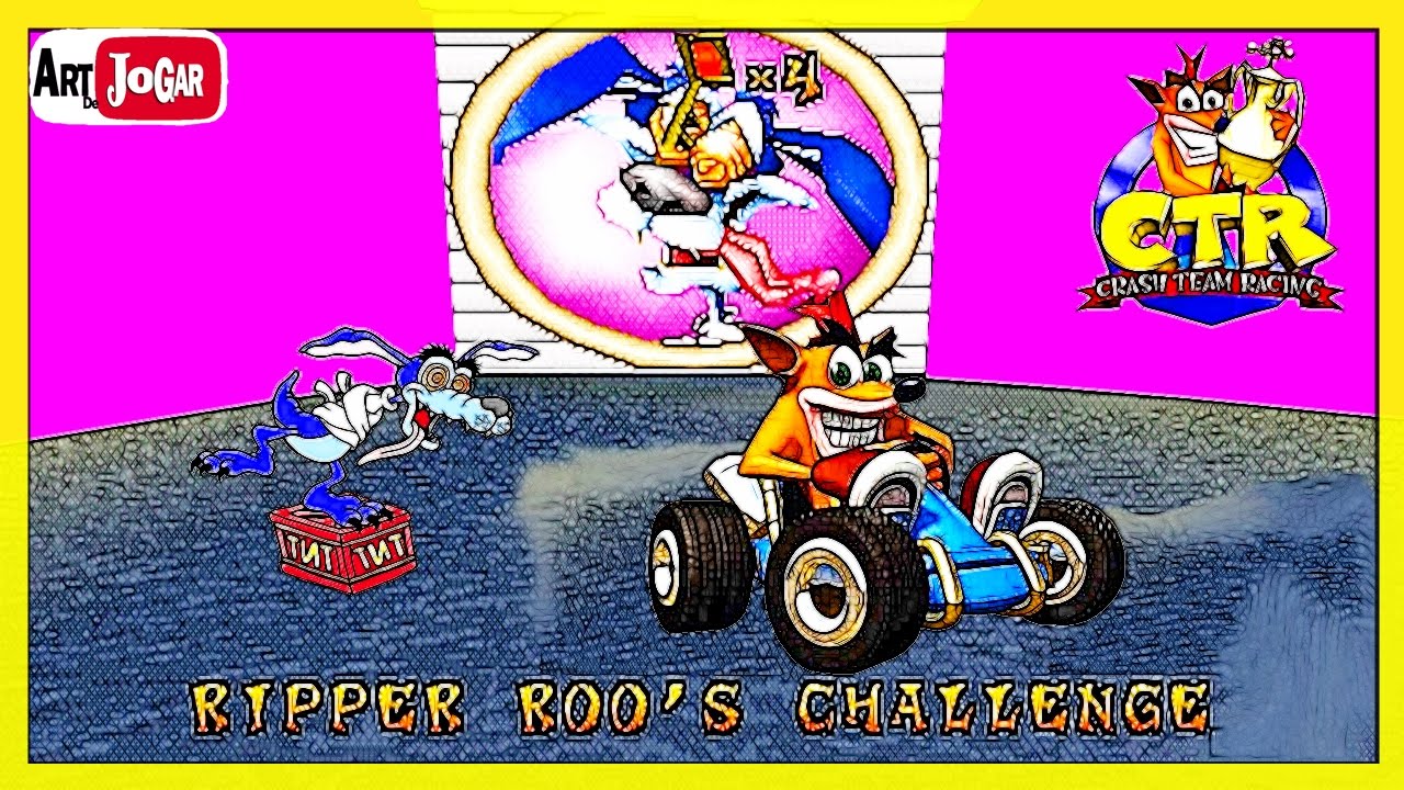 Crash Racing Riper Roo CRASH TEAM RACING - Ripper Roo's Challenge - #Part05 - YouTube
