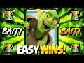 DESTROY MAX LEVEL 13's EASY!! MY BEST TROPHY BAIT DECK!!