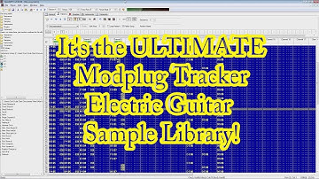 The Ulitimate ModPlug Tracker Electric Guitar Sample Library