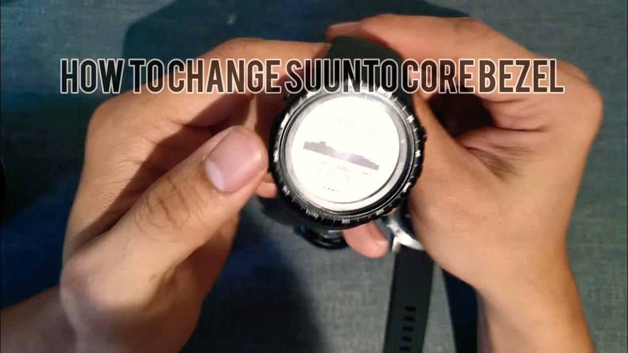 Suunto Core How to Replace the Bezel/Lens YouTube