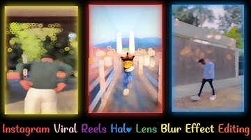 Raat ka Nasha Abhi Tranding Reels Video Editing 100% Viral 💯🔥 || Viral Holo Lens Blur Effect Editing