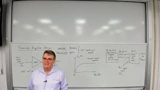Electronics - Lecture 16:  Transistor amplifiers, transistor small-signal models and analysis