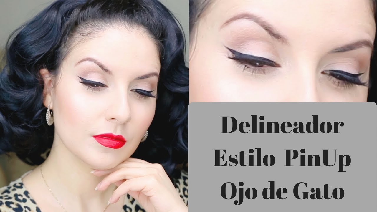 Maquillaje Pinup (Paso a Paso) | Pinup Makeup (Tutorial) ♥ Nena Moreno -  YouTube