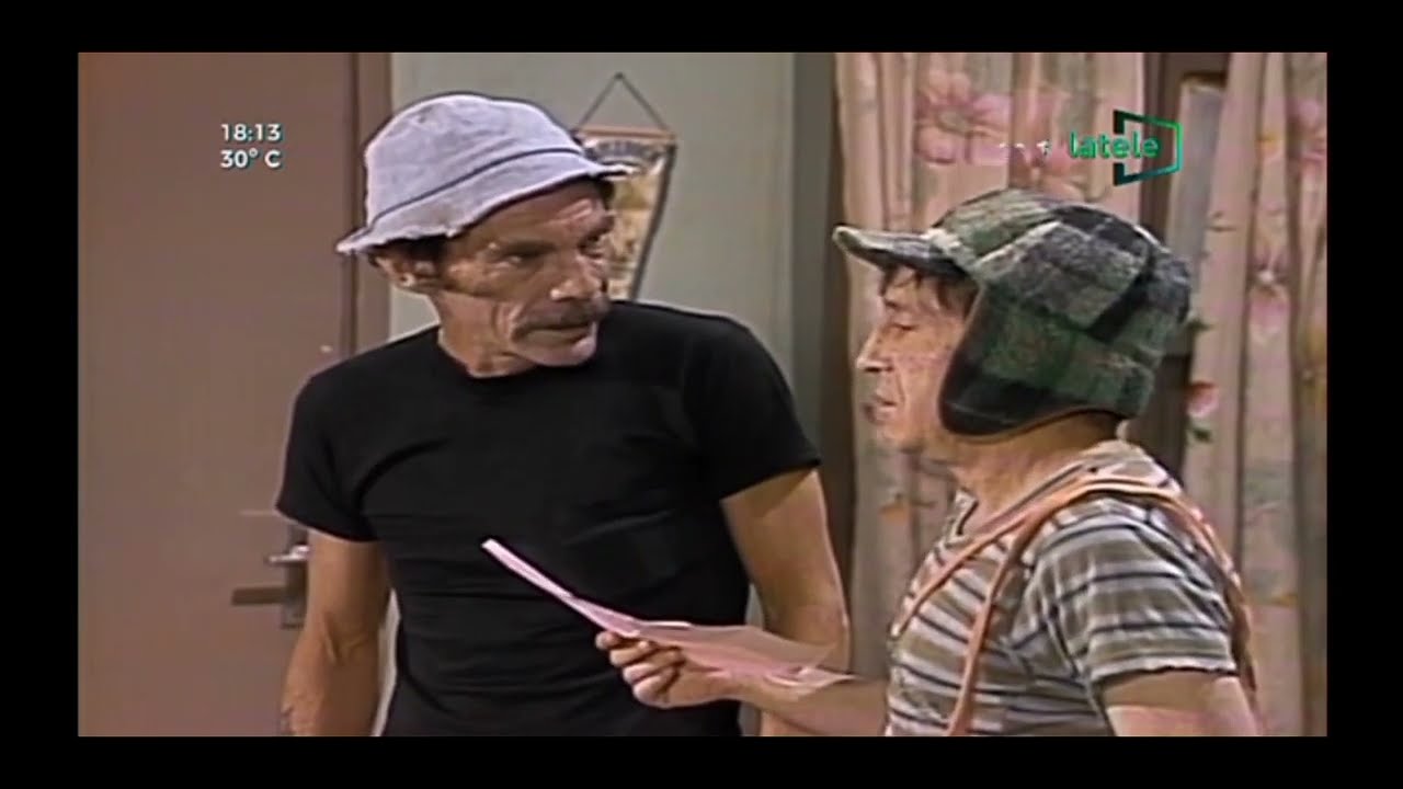[Clip] El Chavo del 8 - El Chavo lee la carta y Don Ramón le ayuda a ...