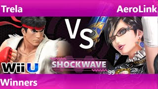 SW Plano 99 - PG | Trela (Ryu) vs AeroLink (Bayonetta) Winners - Smash 4
