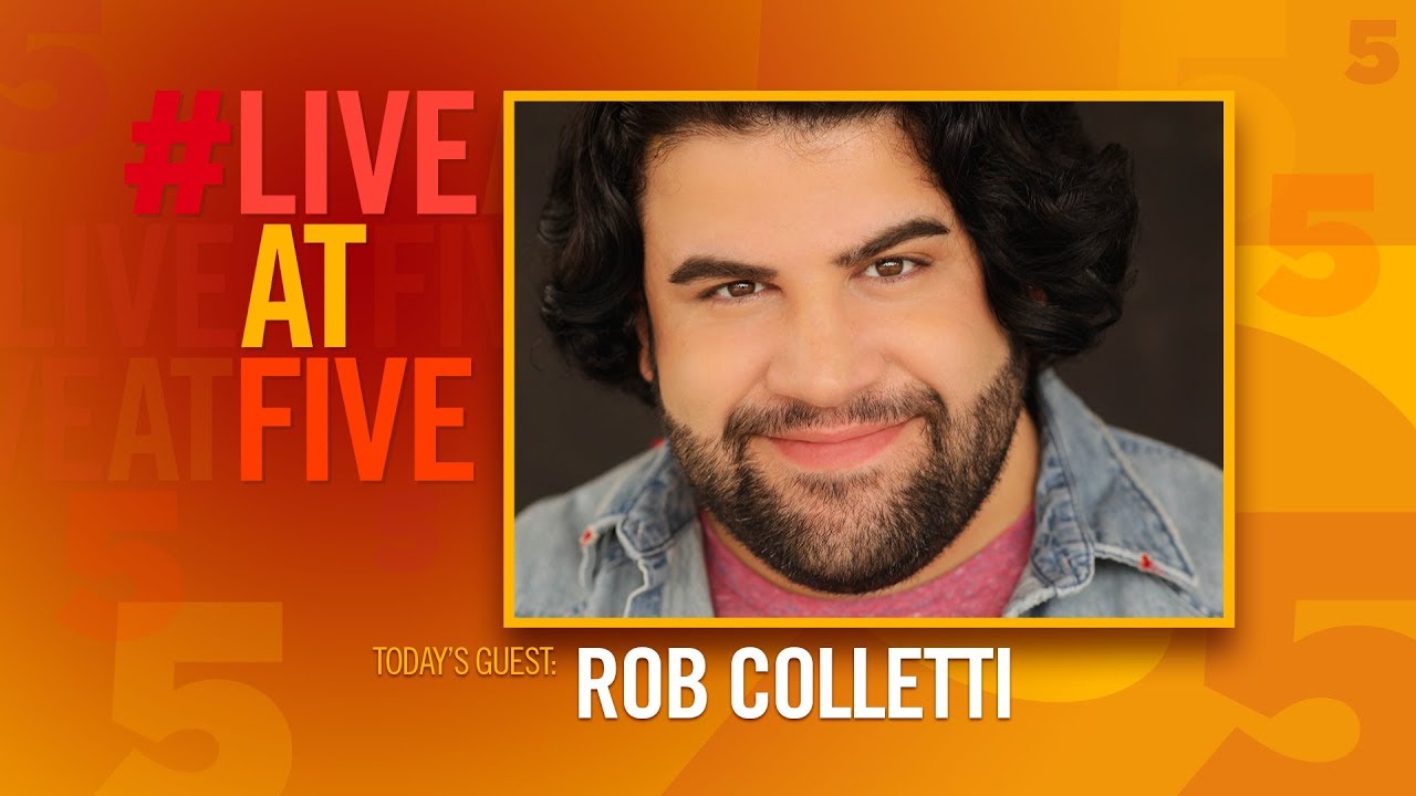 Broadway.com #LiveAtFive with Rob Colletti from SCHOOL OF ROCK