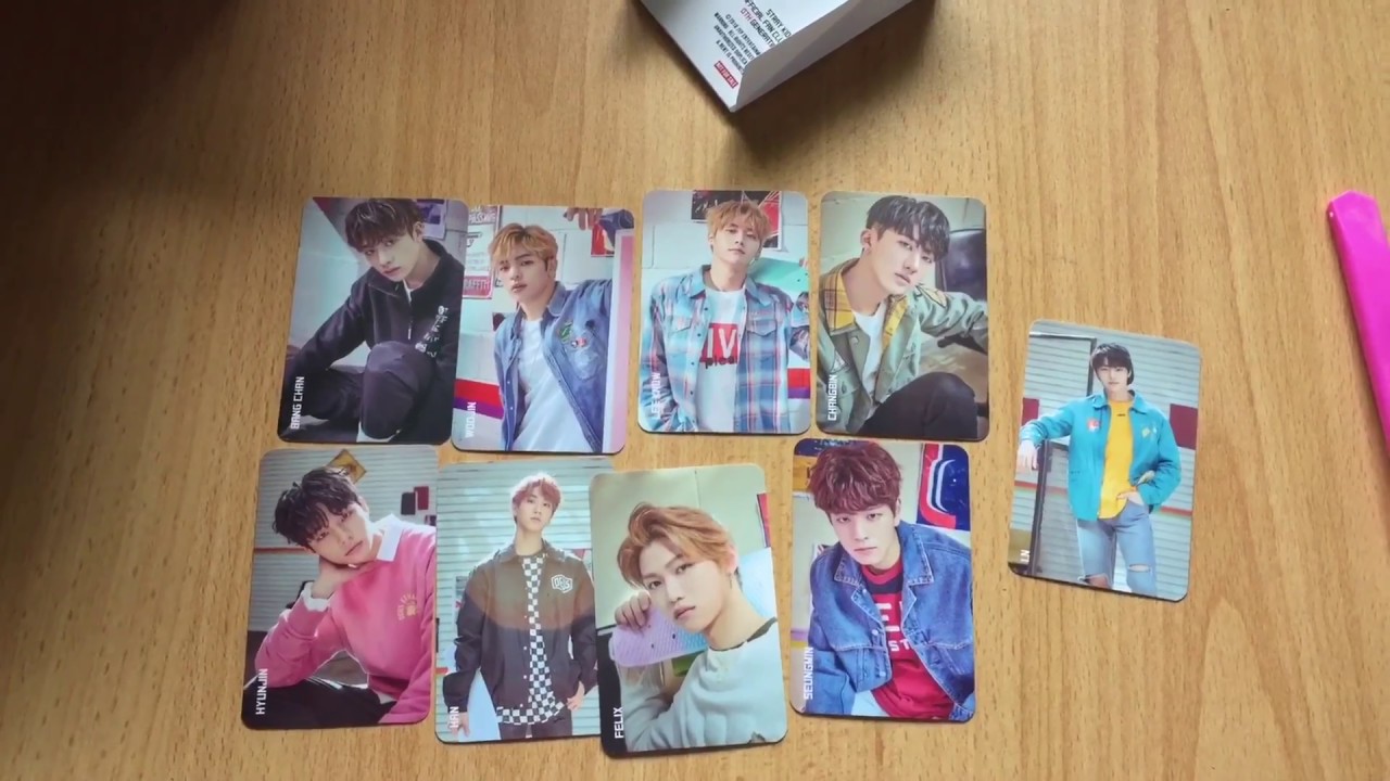 unboxing | stray kids 스트레이 키즈 0th membership photocards - YouTube
