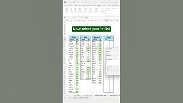 How to consolidate data in Excel from different sources! #excel #consolidate #spreadsheet