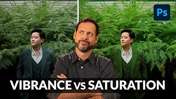 Photoshop Basics: Vibrance vs Saturation Explained