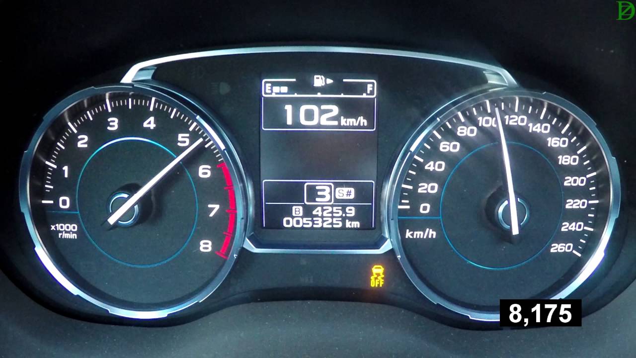 Subaru Forester Xt 2016 - Acceleration 0-100 Km/H (Racelogic) - Youtube