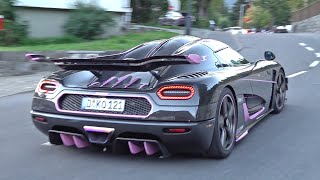 Koenigsegg One:1 - Engine Start Up, Accelerations \& Fly By's!