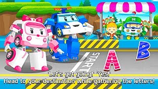 Learn the Alphabet with Robocar Poli cars