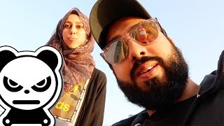 FIGHTING A PANDA !!! AbuDhabi Vlogs