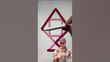 One Line Draws the entire shape, and the lines cannot overlap! Is there an answer to this question