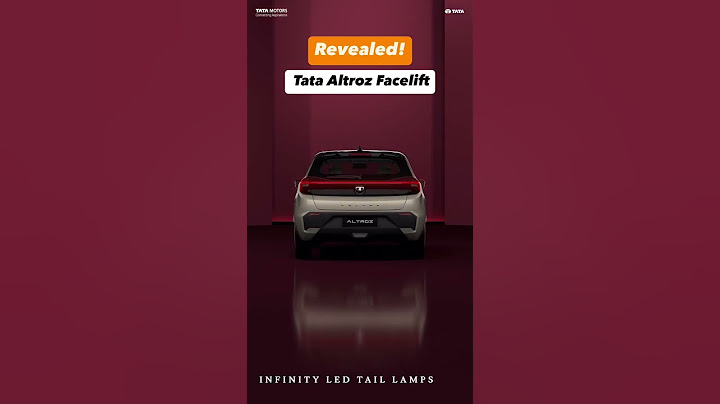 Tata Altroz Facelift Revealed