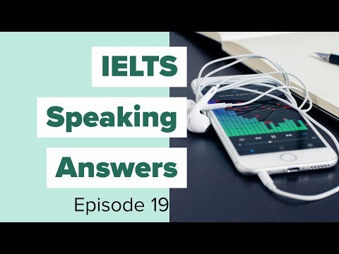 IELTS Speaking Answers - Episode 19 - Pirated Music