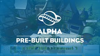 Planet Coaster: GamesCom 2016 - Pre-Built Buildings