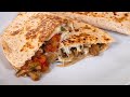 Quesadillas Mexicanas Con Champiñones | Recetas Faciles