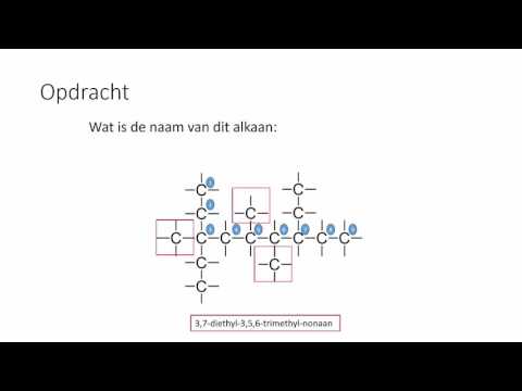 Hoe geef je vertakte alkanen een naam? (N3)