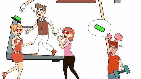 Thief Puzzle 4 - Funny Stickman Brain Puzzle ALL Levels 40 - 74 Android Gameplay walkthrough HD