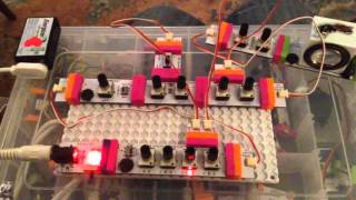 LITTLEBITS Synth Kit Patch Memory-RND/Fil/Rez/Del