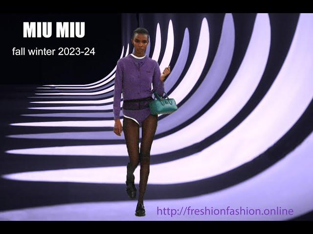 Miu Miu Fall Winter 2023-24 Fashion Show