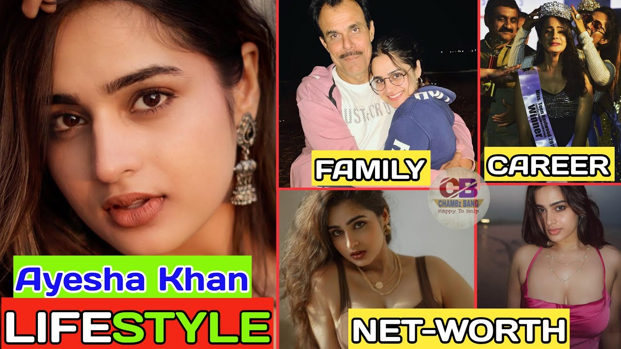 Ayesha Khan Biography & Lifestyle,Age,Family,Affair,Salary & Net Worth