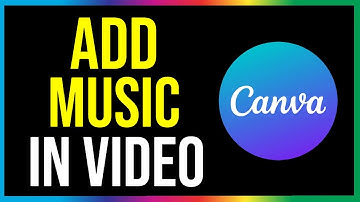Muziek toevoegen aan Canva-video (EENVOUDIGE METHODE)