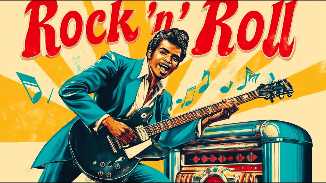 Rock and Roll Music From The 50s & 60s 🎤 Top Rock 'n' Roll Hits 50s ...