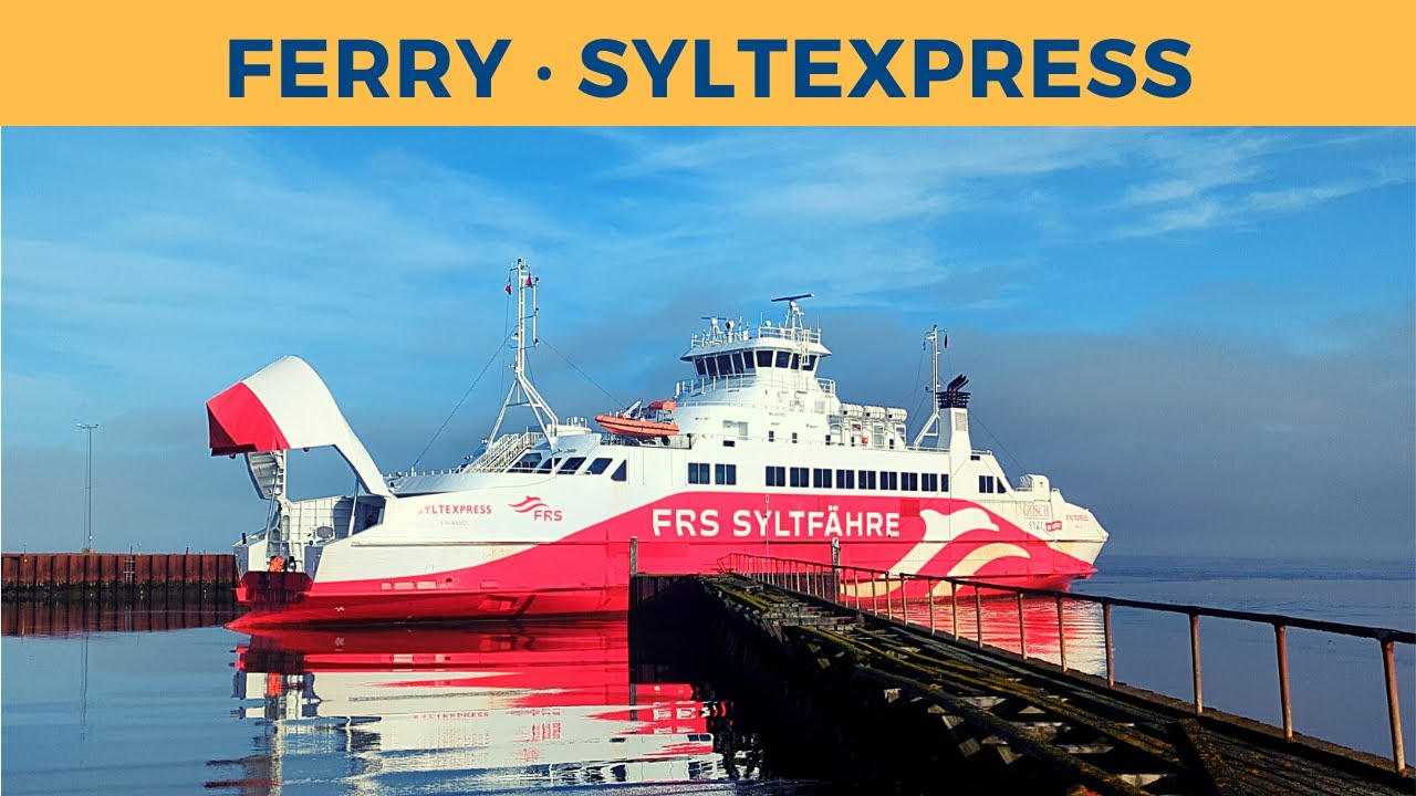 Passage on ferry SYLTEXPRESS, Havneby-List (FRS), to Germany's northernmost point