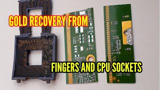 Gold Recovery cpu sockets/And Processor Sockets
