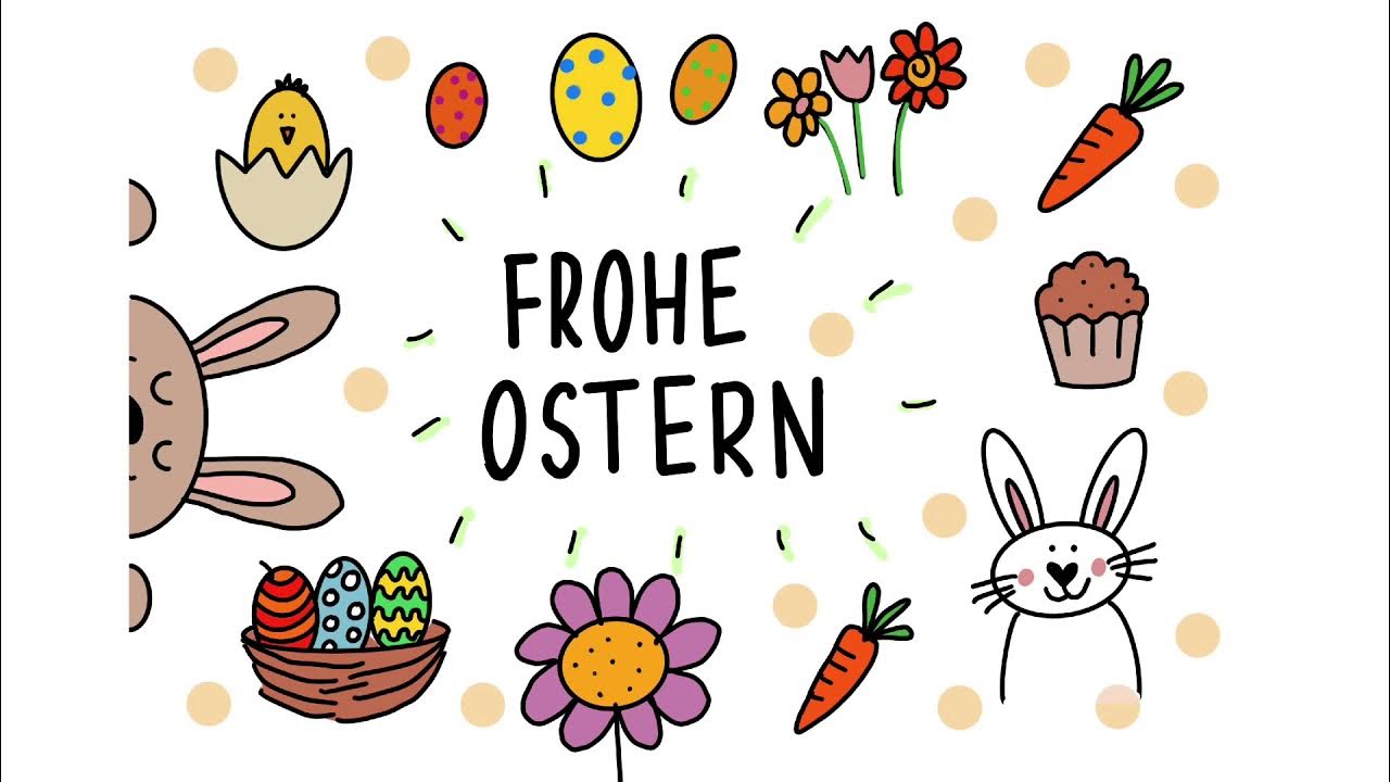 Osterzeichnungen in wenigen Schritten zum Mitmachen - YouTube