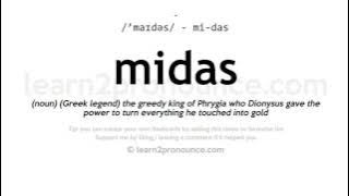 Download lagu Aussprache Midas | Definition von Midas