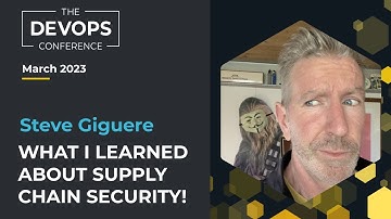 Supply Chain Security: Lessons Learned from our Open Source and GitOps Journey | Steve Giguere