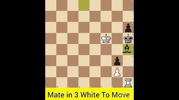 Solved Chess Puzzle-551. Find Checkmate in 3 Moves For White #chess #chesscom #checkmateinthree