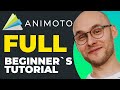 Animoto maker tutorial  how to use animoto for beginners