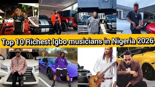 Top 10 Richest Igbo musicians in Nigeria 2026, their car's, houses and networth  Profile