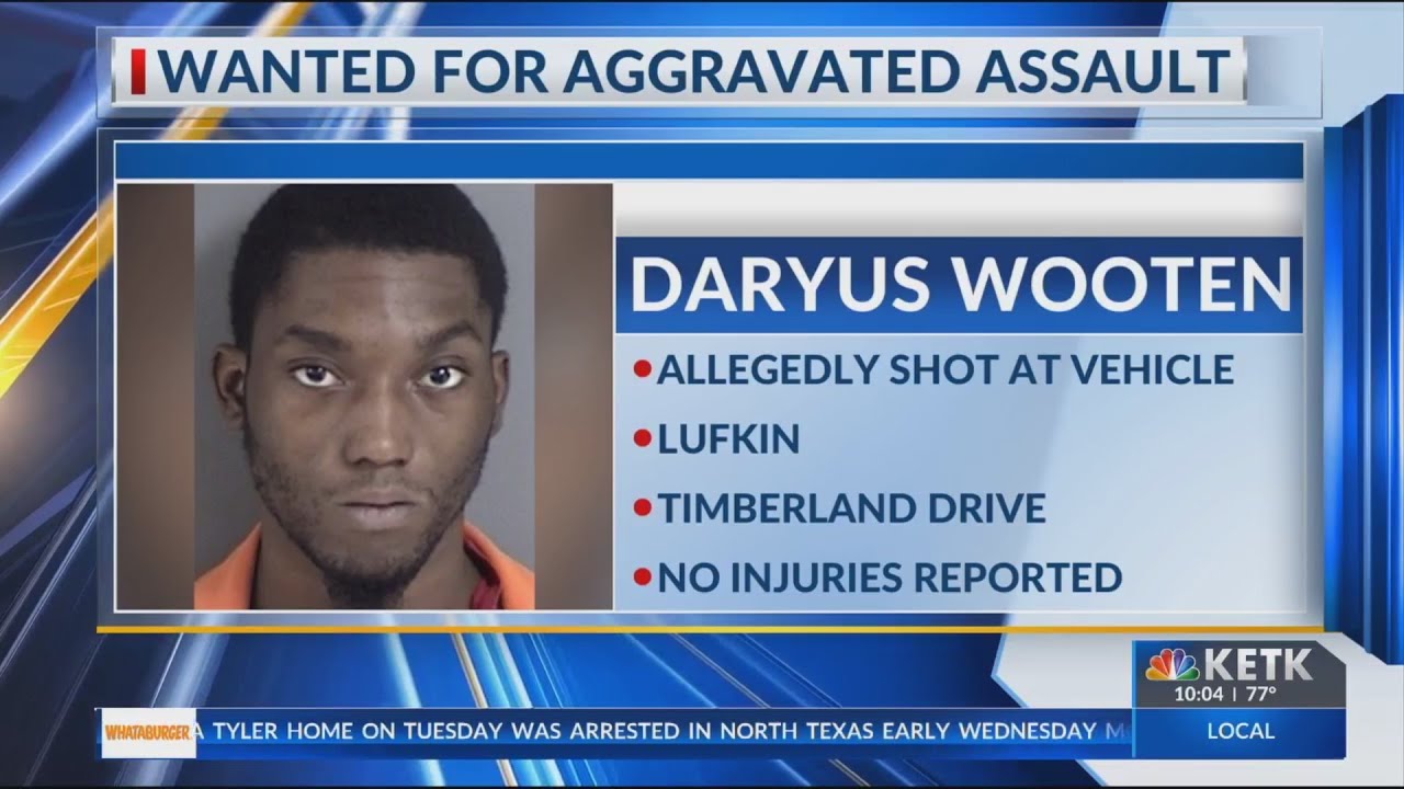 Lufkin police searching for man accused of shooting at car while ...